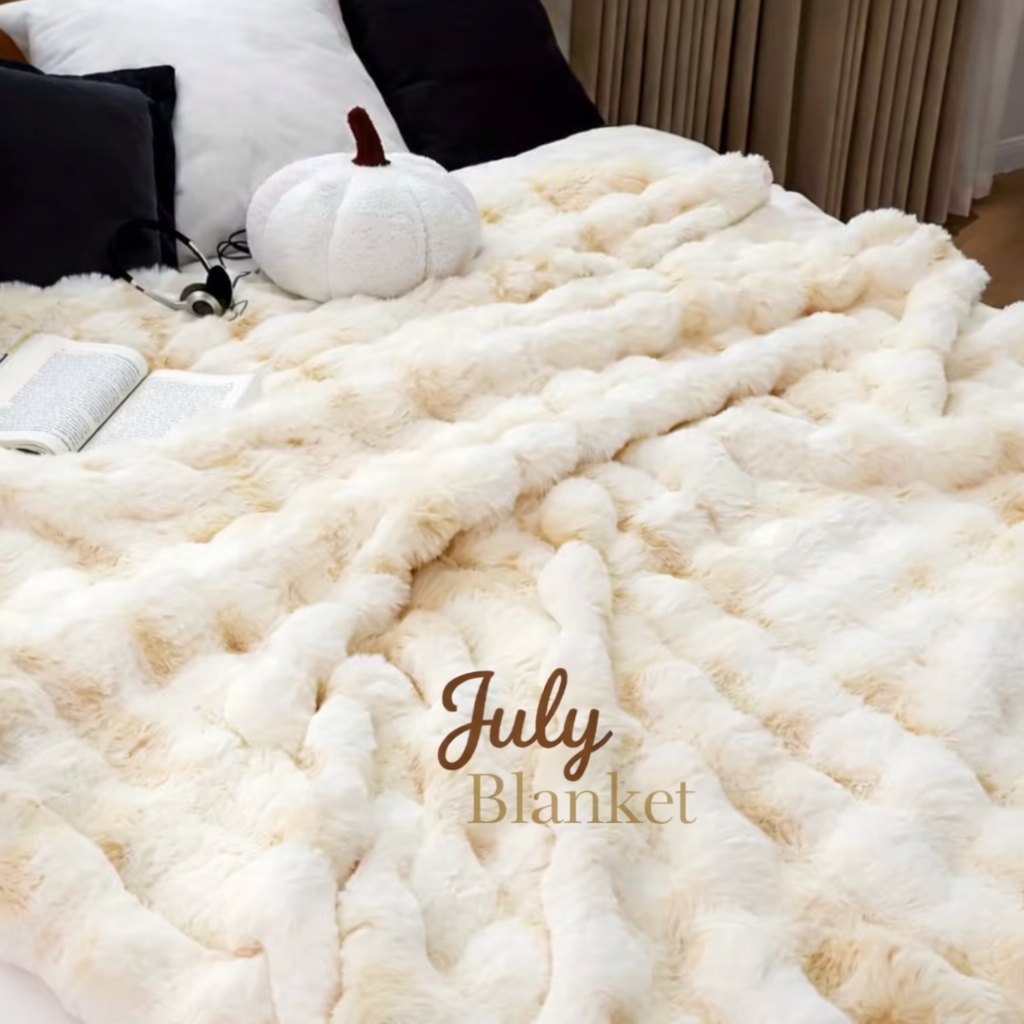 July Blanket™ – Signature Faux Rabbit Fleece Blanket
