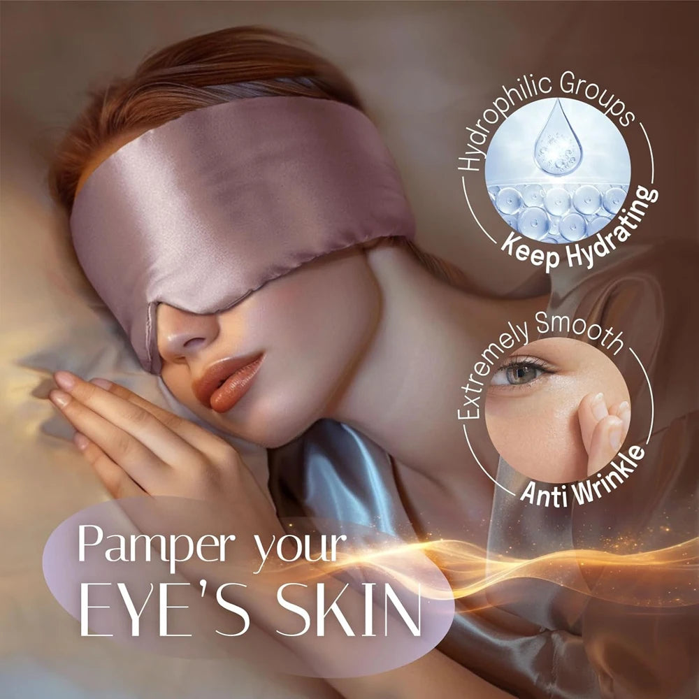 100% Mulberry Silk Sleeping Mask