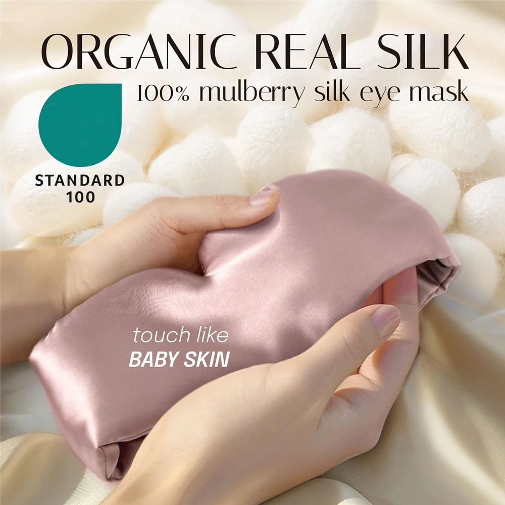 100% Mulberry Silk Sleeping Mask